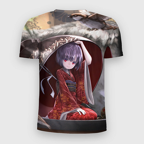 Мужская спорт-футболка Touhou Project Симмёмару Сукуна / 3D-принт – фото 2