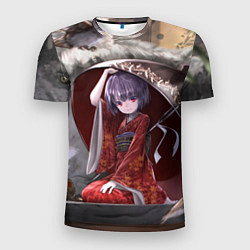 Мужская спорт-футболка Touhou Project Симмёмару Сукуна