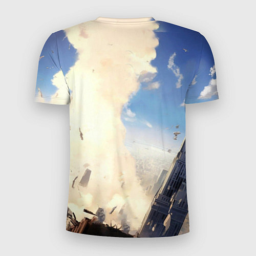 Мужская спорт-футболка Девушка аниме / 3D-принт – фото 2