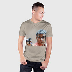 Футболка спортивная мужская Стрелок Юсуф Дикеч на Олимпиаде во франции, цвет: 3D-принт — фото 2