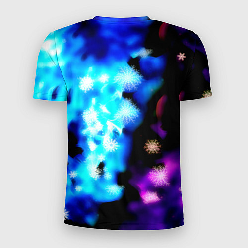 Мужская спорт-футболка Gta flame winter / 3D-принт – фото 2