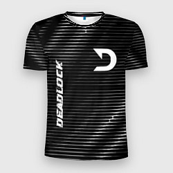 Футболка спортивная мужская Deadlock metal game lines, цвет: 3D-принт