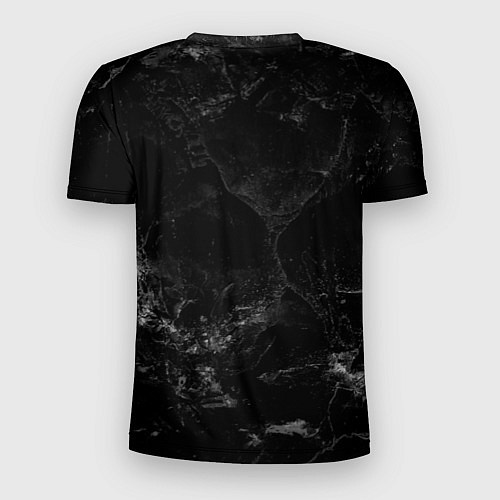 Мужская спорт-футболка Warhammer 40000 space marine 2 black logo / 3D-принт – фото 2