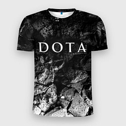 Мужская спорт-футболка Dota black graphite