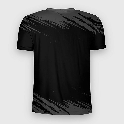 Мужская спорт-футболка Deadlock glitch на темном фоне / 3D-принт – фото 2