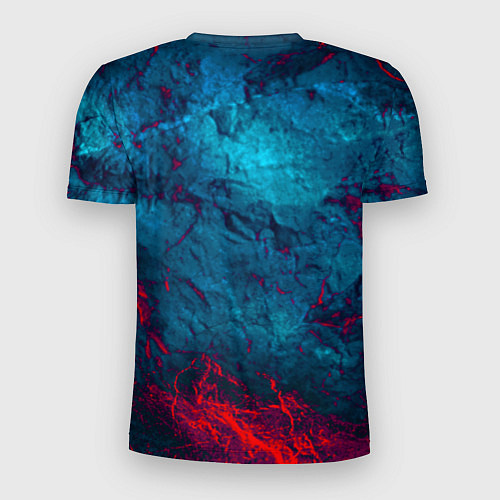 Мужская спорт-футболка Warhammer 40000 space marine 2 ультрамарин / 3D-принт – фото 2