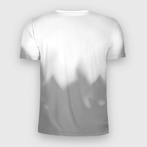 Мужская спорт-футболка Deadlock glitch на светлом фоне посередине / 3D-принт – фото 2