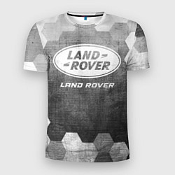 Мужская спорт-футболка Land Rover - grey gradient