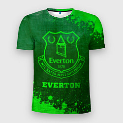 Мужская спорт-футболка Everton - green gradient