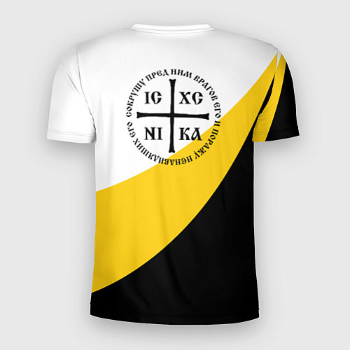 Мужская спорт-футболка Сокрушу пред ним врагов его большая Ника / 3D-принт – фото 2