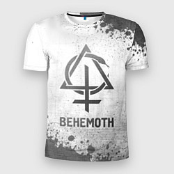 Мужская спорт-футболка Behemoth - white gradient