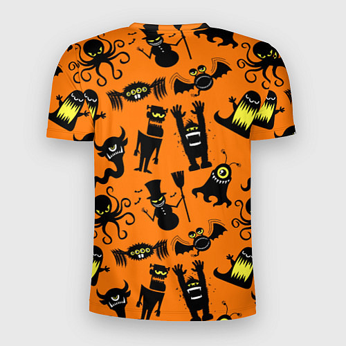 Мужская спорт-футболка Монстры хэллоуина / 3D-принт – фото 2