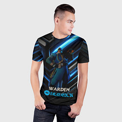 Футболка спортивная мужская Deadlock Warden, цвет: 3D-принт — фото 2