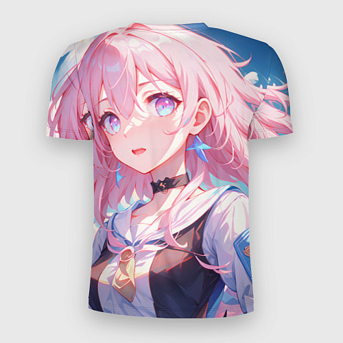 Мужская спорт-футболка Honkai Star Rail March 7th beauty / 3D-принт – фото 2