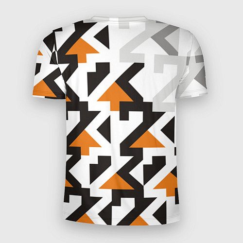 Мужская спорт-футболка Паттерн-23 / 3D-принт – фото 2
