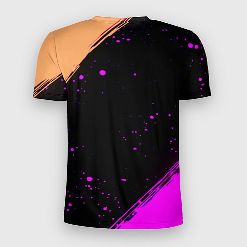 Мужская спорт-футболка AEK fc geometry splash / 3D-принт – фото 2