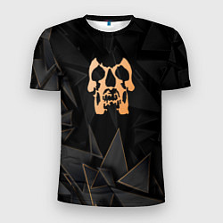 Мужская спорт-футболка Deftones golden poly