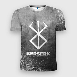 Мужская спорт-футболка Berserk - grey gradient