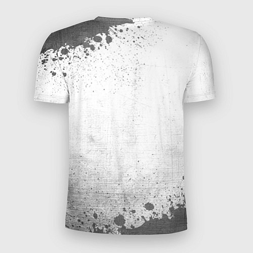 Мужская спорт-футболка Galatasaray - white gradient / 3D-принт – фото 2