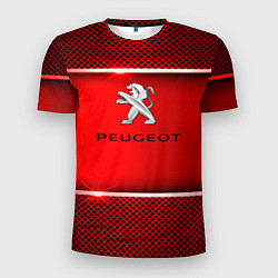 Мужская спорт-футболка Peugeot metal steel