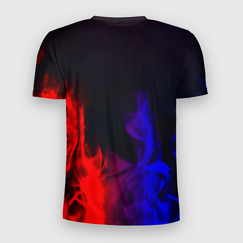 Мужская спорт-футболка Horizon: Zero Dawn flame steel / 3D-принт – фото 2
