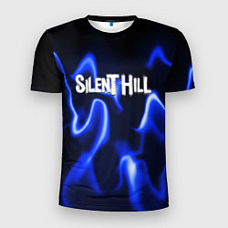 Мужская спорт-футболка Silenthill тень призрака