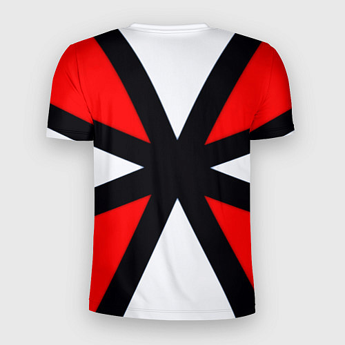 Мужская спорт-футболка Полосы амбрелла / 3D-принт – фото 2