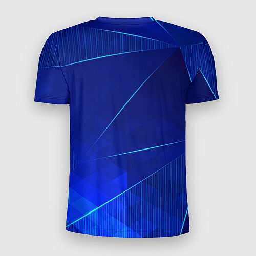 Мужская спорт-футболка Enhypen blue poly / 3D-принт – фото 2