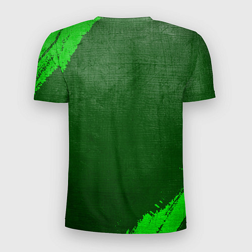 Мужская спорт-футболка Sporting - green gradient / 3D-принт – фото 2