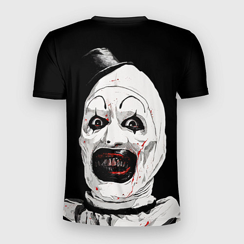 Мужская спорт-футболка Ужасающий клоун Арт / 3D-принт – фото 2