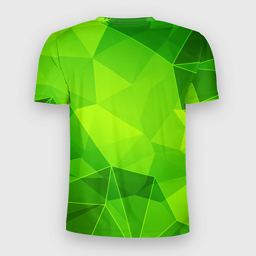 Мужская спорт-футболка AC Milan green poly / 3D-принт – фото 2