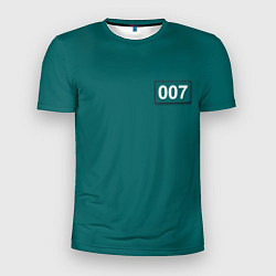 Мужская спорт-футболка Игрок 007 - Игра в кальмара