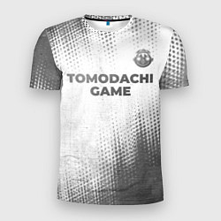 Футболка спортивная мужская Tomodachi Game - white gradient посередине, цвет: 3D-принт