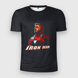Мужская спорт-футболка Я железный человек