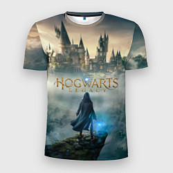 Футболка спортивная мужская Герой Hogwarts legacy, цвет: 3D-принт