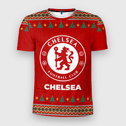 Футболка спортивная мужская Chelsea new year, цвет: 3D-принт