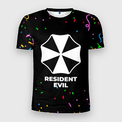 Мужская спорт-футболка Resident Evil конфети
