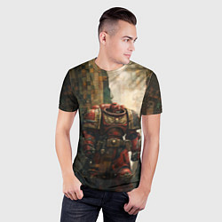 Футболка спортивная мужская Космодесантник из ордена, цвет: 3D-принт — фото 2