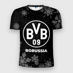 Футболка спортивная мужская Снежный Borussia, цвет: 3D-принт