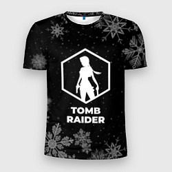Мужская спорт-футболка Снежный Tomb Raider
