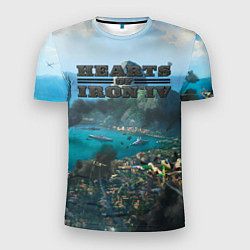 Мужская спорт-футболка Hearts of Iron trial of allegiance