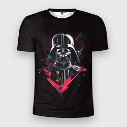Футболка спортивная мужская Darth Vader on black, цвет: 3D-принт