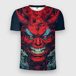 Мужская спорт-футболка Red demon Oni