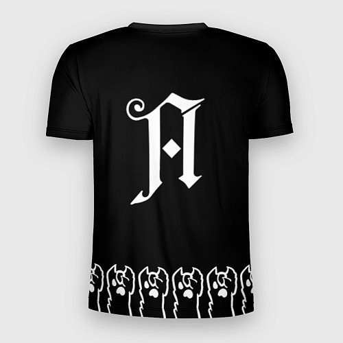 Мужская спорт-футболка Architects - кот рок / 3D-принт – фото 2