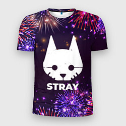 Футболка спортивная мужская Праздничный Stray, цвет: 3D-принт