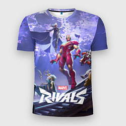 Футболка спортивная мужская Герои Marvel rivals, цвет: 3D-принт