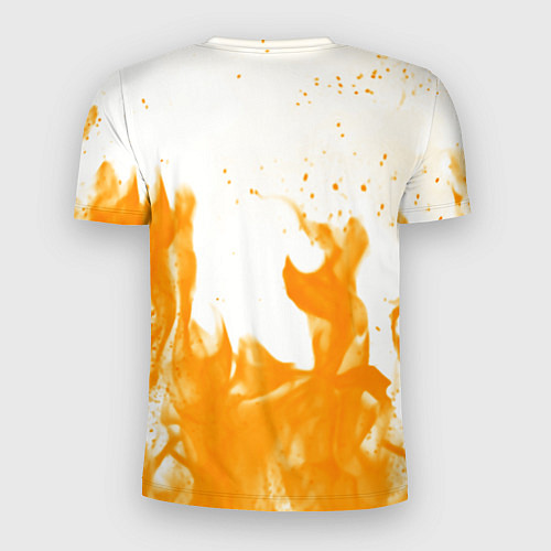 Мужская спорт-футболка Rust flame / 3D-принт – фото 2
