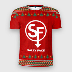 Мужская спорт-футболка Sally Face new year