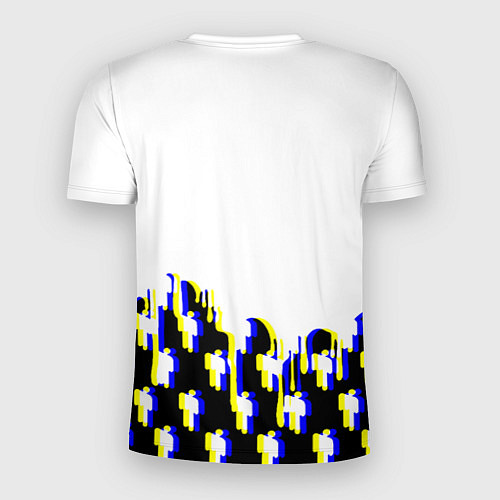 Мужская спорт-футболка Linkin park human / 3D-принт – фото 2