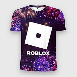 Мужская спорт-футболка Праздничный Roblox